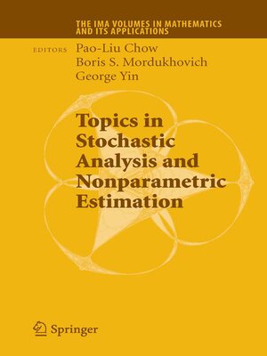 cover image of Topics in Stochastic Analysis and Nonparametric Estimation